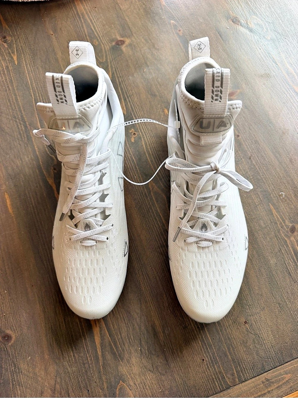 Under Armour UA Spotlight Lux MC 2.0 Men's White US 12 Like New